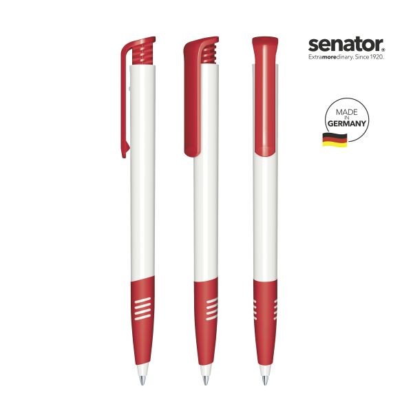 SENATOR Kugelschreiber SUPER HIT Polished Basic SG 2956 Pantone 186 Rot