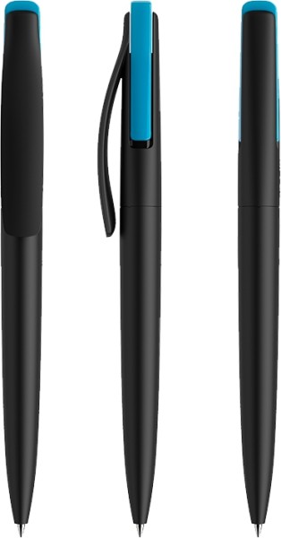 prodir Kugelschreiber DS2 PMM-P Schwarz P58 Cyan Blue