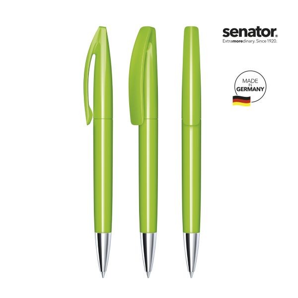 SENATOR Kugelschreiber BRIDGE Polished MT 3252 Pantone 376 Grün