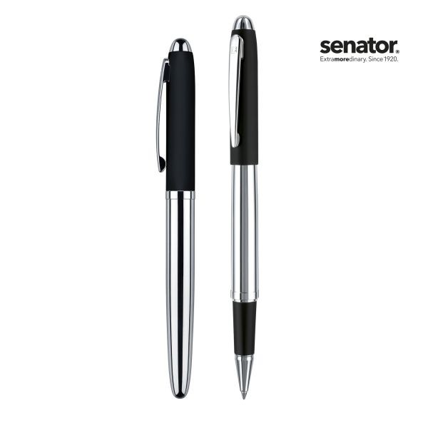 SENATOR Metallrollerball NAUTIC 1092 Schwarz