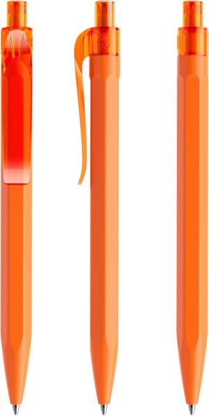 QS50 prodir Kugelschreiber PMT Curved-Clip M10 orange