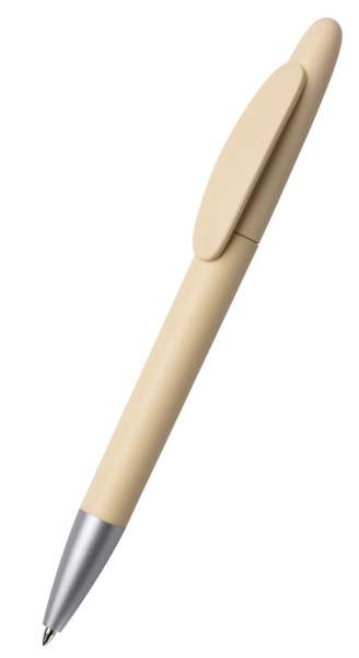 quatron Kugelschreiber Icon silver 47120 beige 7506