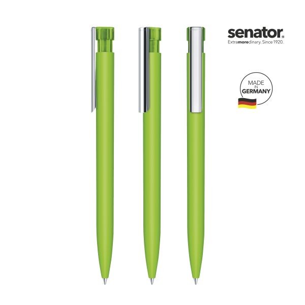 SENATOR Kugelschreiber LIBERTY Softtouch MC 2942 Pantone 376 Grün