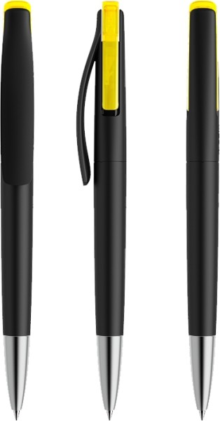 prodir Kugelschreiber DS2 PMS-T Schwarz T07 Lemon