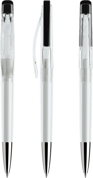 prodir Kugelschreiber DS2 PTC-P Transparent P75 Black