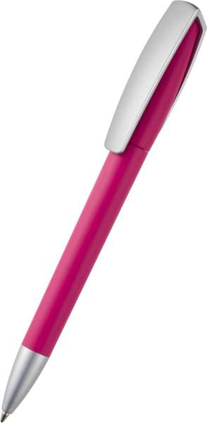 quatron Kugelschreiber Space softtouch silver 42620 pink 7424