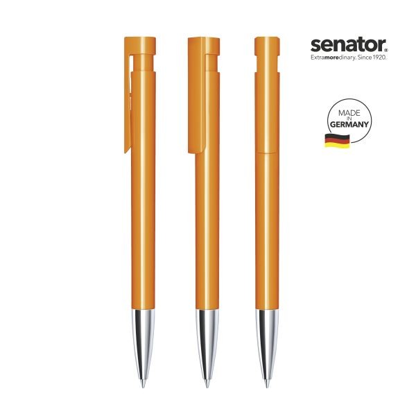 SENATOR Kugelschreiber LIBERTY Polished MTT 2986 Pantone 151 Orange