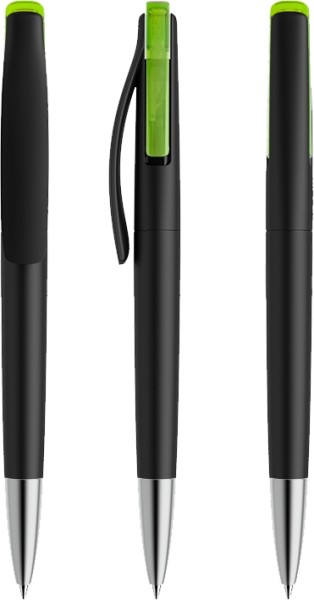 prodir Kugelschreiber DS2 PMS-T Schwarz T41 Lime Green