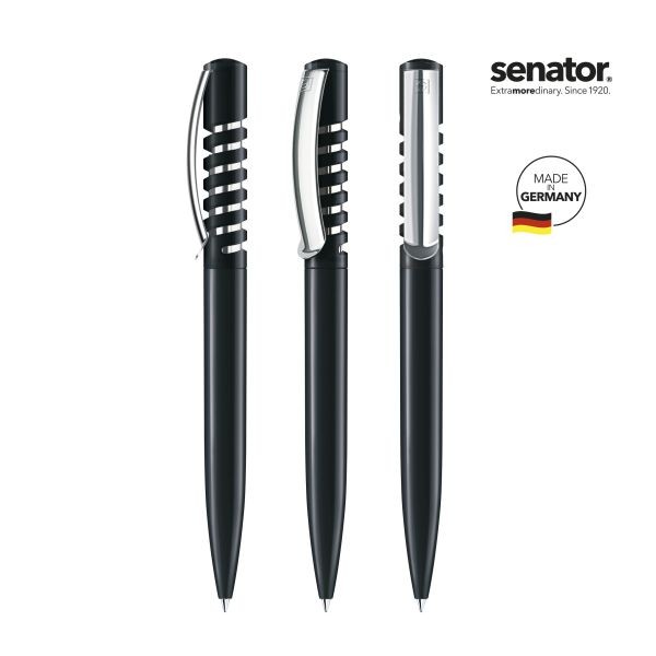 SENATOR Kugelschreiber NEW SPRING Polished MC 2310 Schwarz