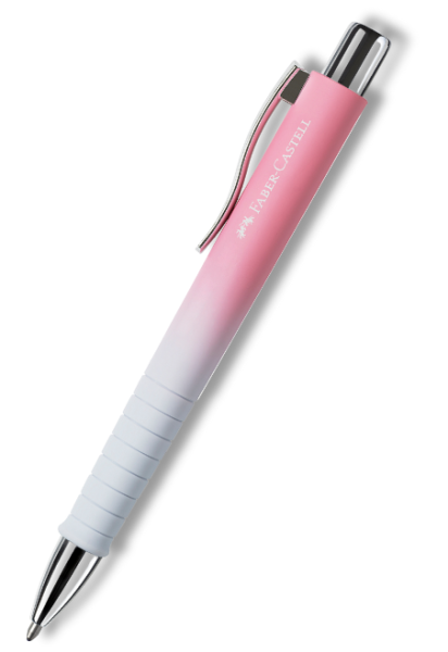 FABER-CASTELL Kugelschreiber Poly Ball Urban Summer Edition Sunset inkl. 1c Druck auf dem Clip