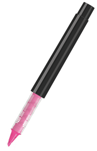 UMA Flüssig-Textmarker RECYCLED PET PEN PRO LIQEO schwarz 0-2255 Neonmagenta