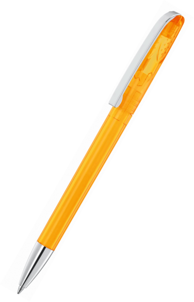 UMA Kugelschreiber PUR transparent SI 0-0146 Ocker