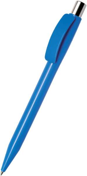 quatron Kugelschreiber Pixel uni chrom 47205 mittelblau 7461