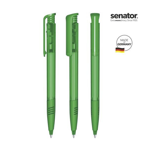 SENATOR Kugelschreiber SUPER HIT Clear SG 2234 Pantone 347 Grün