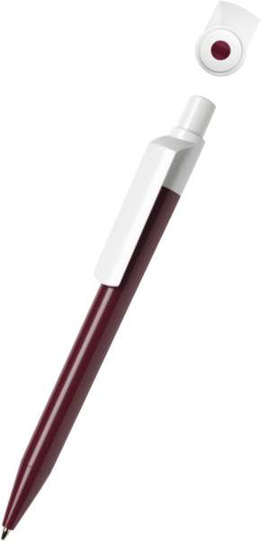 quatron Kugelschreiber Dot color 47801 bordeaux 1817