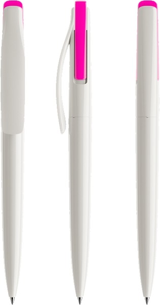 prodir Kugelschreiber DS2 PPP-P Weiß P23 Pink