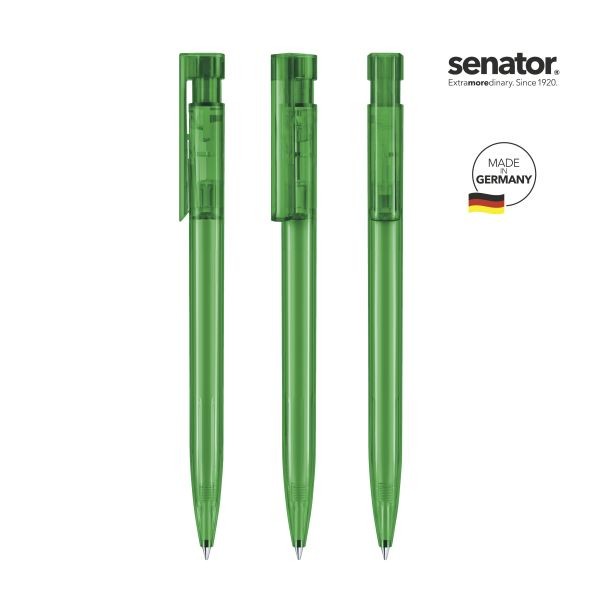 SENATOR Kugelschreiber LIBERTY Clear 2983 Pantone 347 Grün