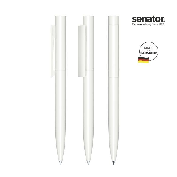SENATOR Kugelschreiber HEADLINER Polished Basic 3280 Weiß
