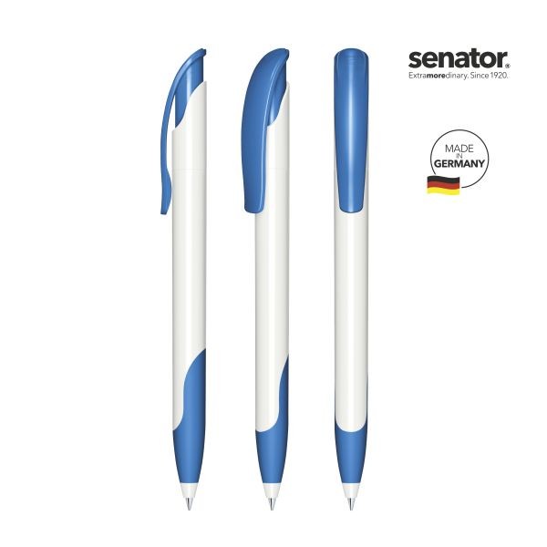 SENATOR Kugelschreiber CHALLENGER Polished Basic SG 2958 Pantone 2935 Blau
