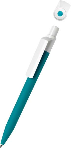 quatron Kugelschreiber Dot color softtouch 47811 türkis 0322
