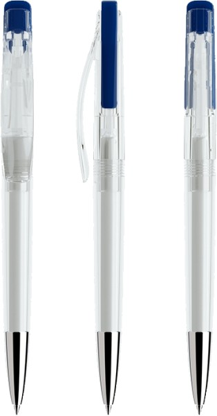 prodir Kugelschreiber DS2 PTC-P Transparent P52 Blue 