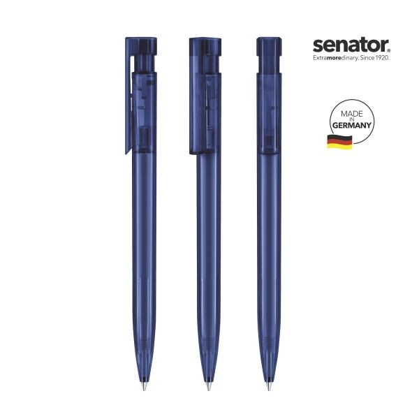 SENATOR Kugelschreiber LIBERTY Clear 2983 Pantone 2757 Blau