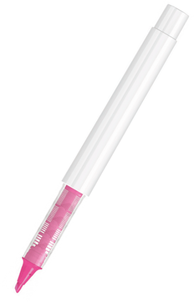 UMA Flüssig-Textmarker RECYCLED PET PEN PRO LIQEO weiß 0-2255 Neonmagenta