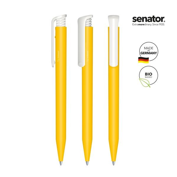 SENATOR Bio Kugelschreiber SUPER HIT 3300 Gelb Pantone 7408