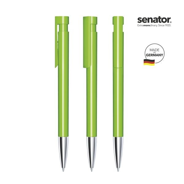 SENATOR Kugelschreiber LIBERTY Polished MTT 2986 Pantone 376 Hellgrün