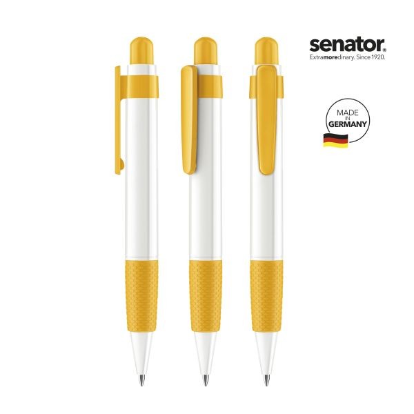 SENATOR Kugelschreiber BIG PEN Polished Basic 2994 Pantone 7408 Gelb