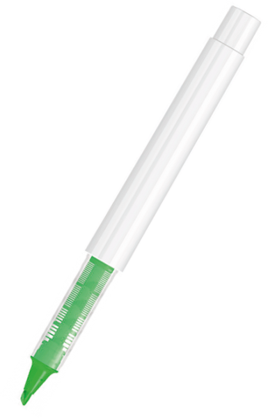 UMA Flüssig-Textmarker RECYCLED PET PEN PRO LIQEO weiß 0-2255 Neongrün