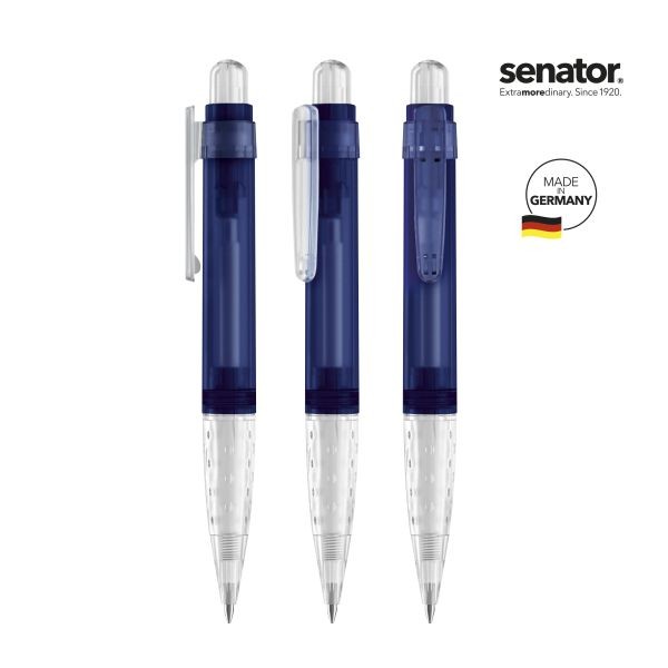 SENATOR Kugelschreiber BIG PEN Frosted 1177 Pantone 2757 Blau