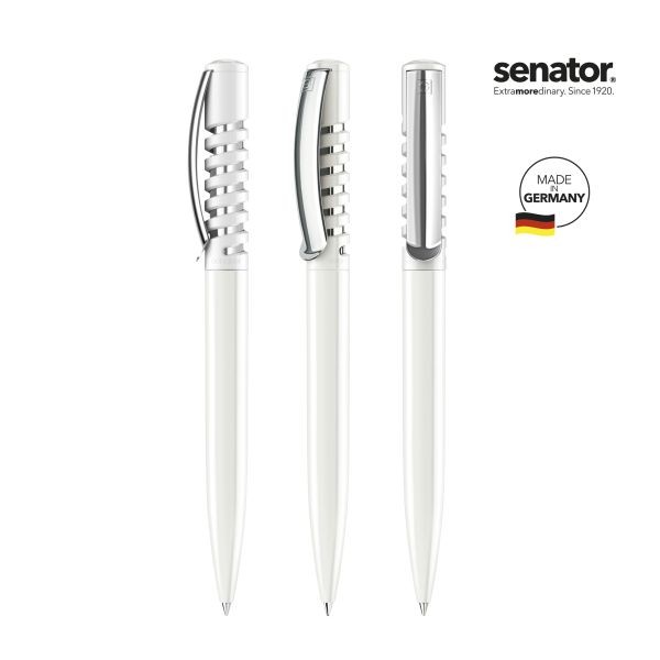 SENATOR Kugelschreiber NEW SPRING Polished MC 2310 Weiß