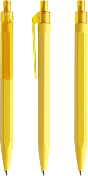 QS50 prodir Kugelschreiber PMT Flat-Clip M07 lemon