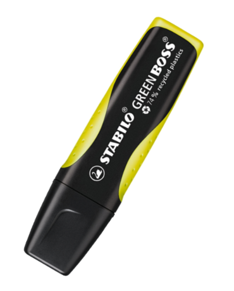 STABILO GREEN BOSS Textmarker Gelb