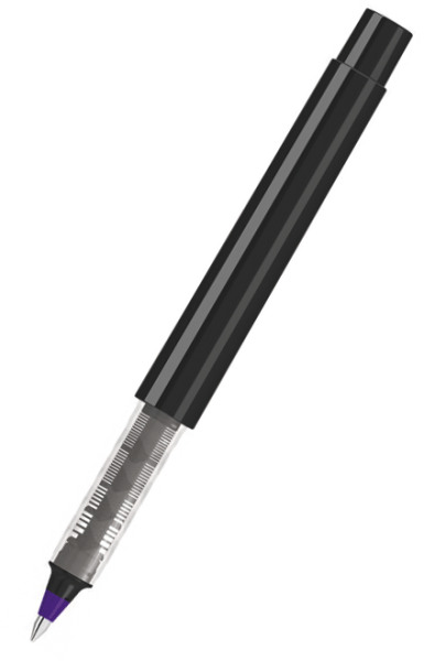 UMA Rollerball RECYCLED PET PEN PRO R schwarz 0-2252 Dunkelviolett