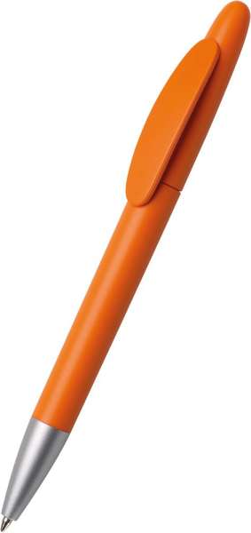 quatron Kugelschreiber Icon silver 47120 orange 1505