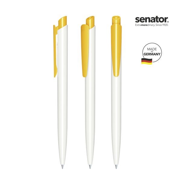 SENATOR Kugelschreiber DART Polished Basic 2959 Pantone 7408 Gelb