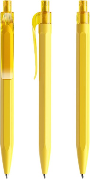 QS50 prodir Kugelschreiber PMT Curved-Clip M07 lemon