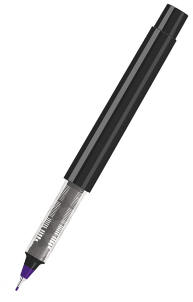 UMA Fineliner RECYCLED PET PEN PRO FL schwarz 0-2254 Dunkelviolett