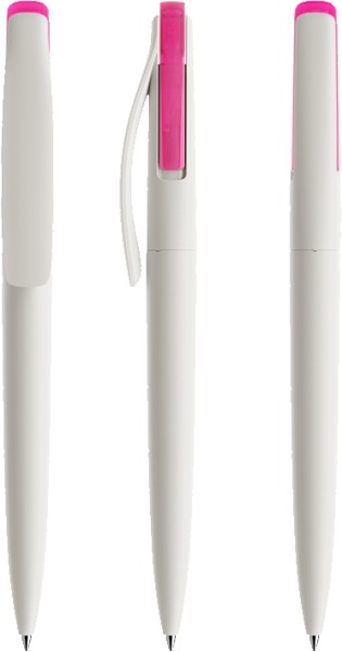 prodir Kugelschreiber DS2 PMM-T Weiß T25 Pink