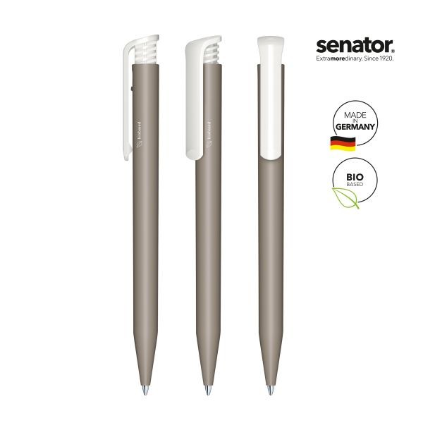 SENATOR Bio Kugelschreiber SUPER HIT 3300 Warm Gray 10
