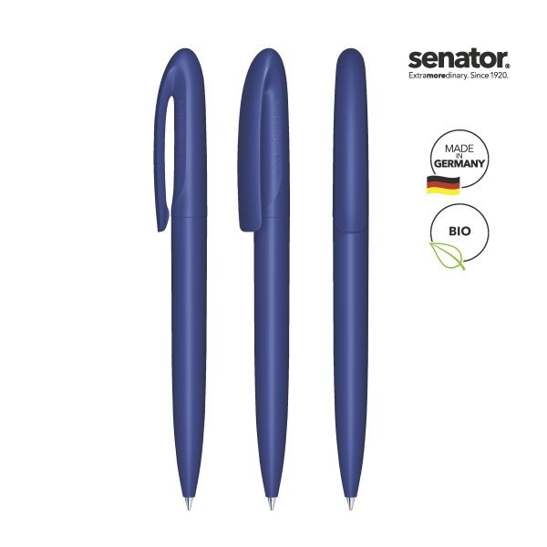 SENATOR Bio Kugelschreiber SKEYE 3290 matt Dunkelblau Pantone 288