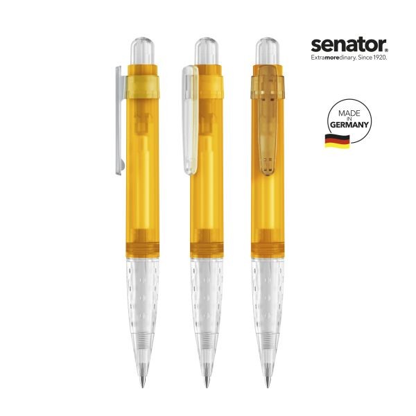 SENATOR Kugelschreiber BIG PEN Frosted 1177 Pantone 7408 Gelb
