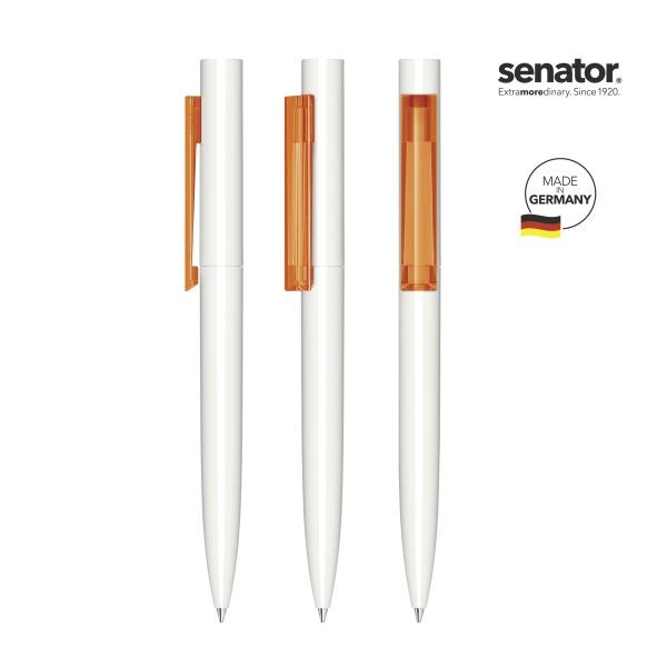 SENATOR Kugelschreiber HEADLINER Polished Basic 3280 Orange Pantone 151